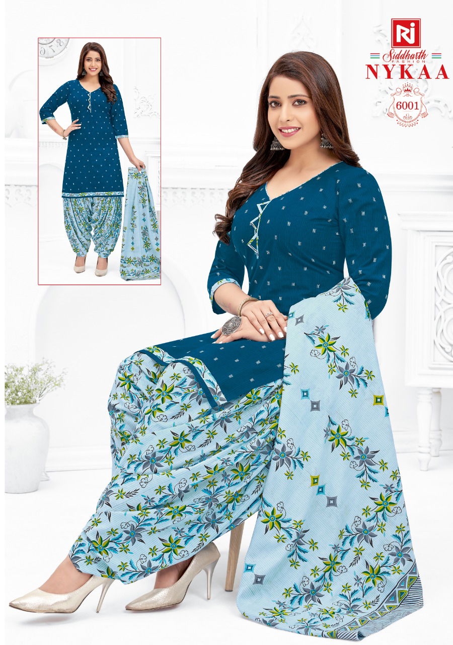 Siddharth Nykaa Vol 6 Ready Made Regular Wear Dress Collection
